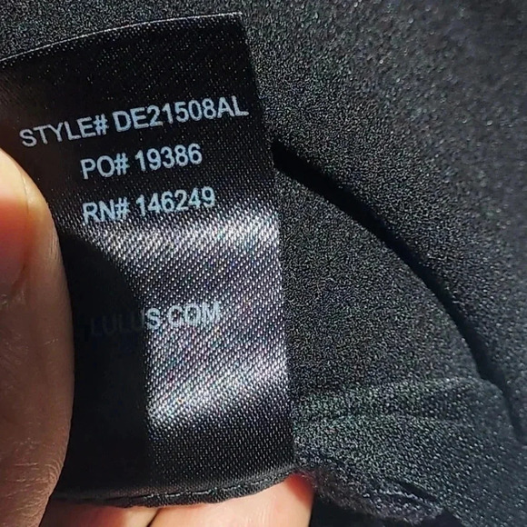 Lulus Black Cutout Maxi Dress Size Small - Picture 14 of 14